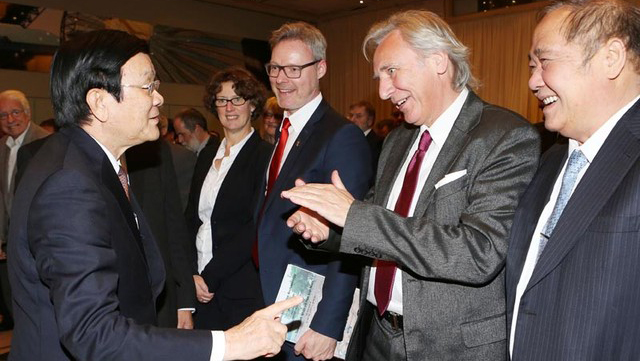 Inicia el presidente vietnamita sus actividades en visita oficial a Alemania